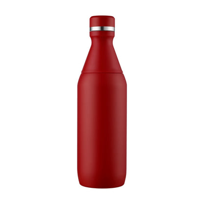 Wholesale Custom Logo 20oz Two-Piece Vacuum Sports Bottle - Red