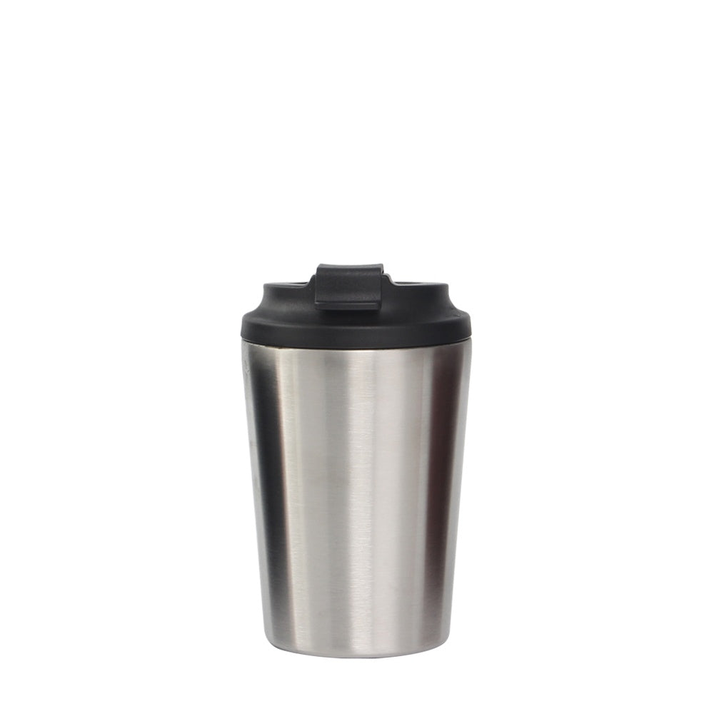 Wholesale Custom Logo 12oz Stainless Steel Coffee Tumbler - Silver