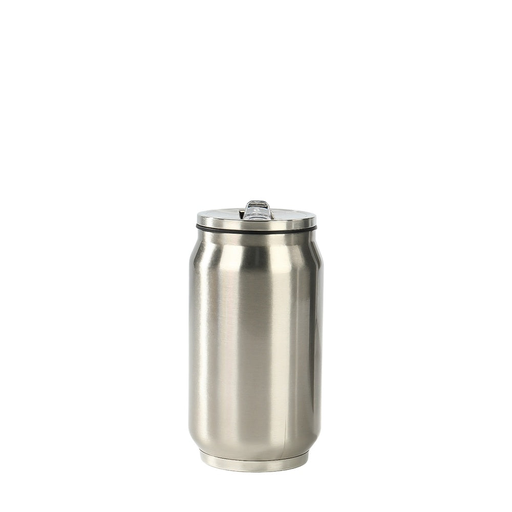 Wholesale Custom Logo 12oz Stainless Steel Can Tumbler - Silver