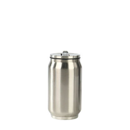 Wholesale Custom Logo 12oz Stainless Steel Can Tumbler - Silver