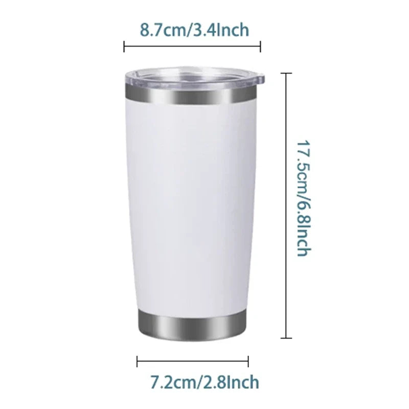 Personalized 20oz Horse Initial  Name Engraved Tumbler