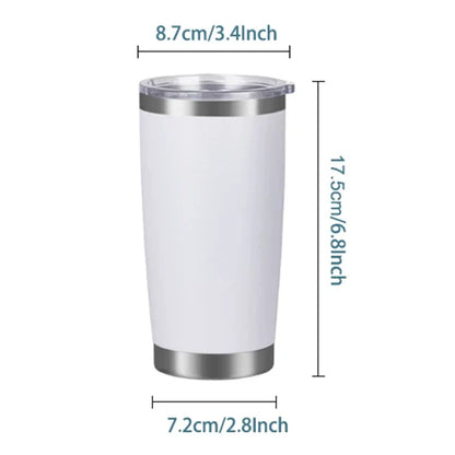 Personalized 20oz Horse Initial  Name Engraved Tumbler