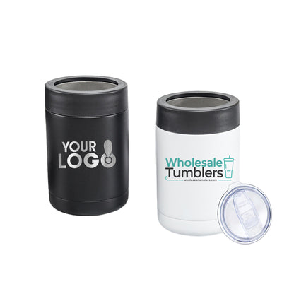 Wholesale Custom Logo 12oz Dual-Lid Insulated Tumbler & Cooler - Main View