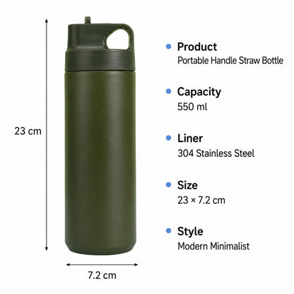 Wholesale Custom Logo 18oz Vacuum Insulated Sports Water Bottle - Product Image 6