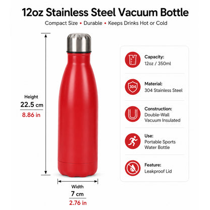 Wholesale Custom Logo 12oz Vacuum Insulated Tumbler BPA-Free - Product Image 6