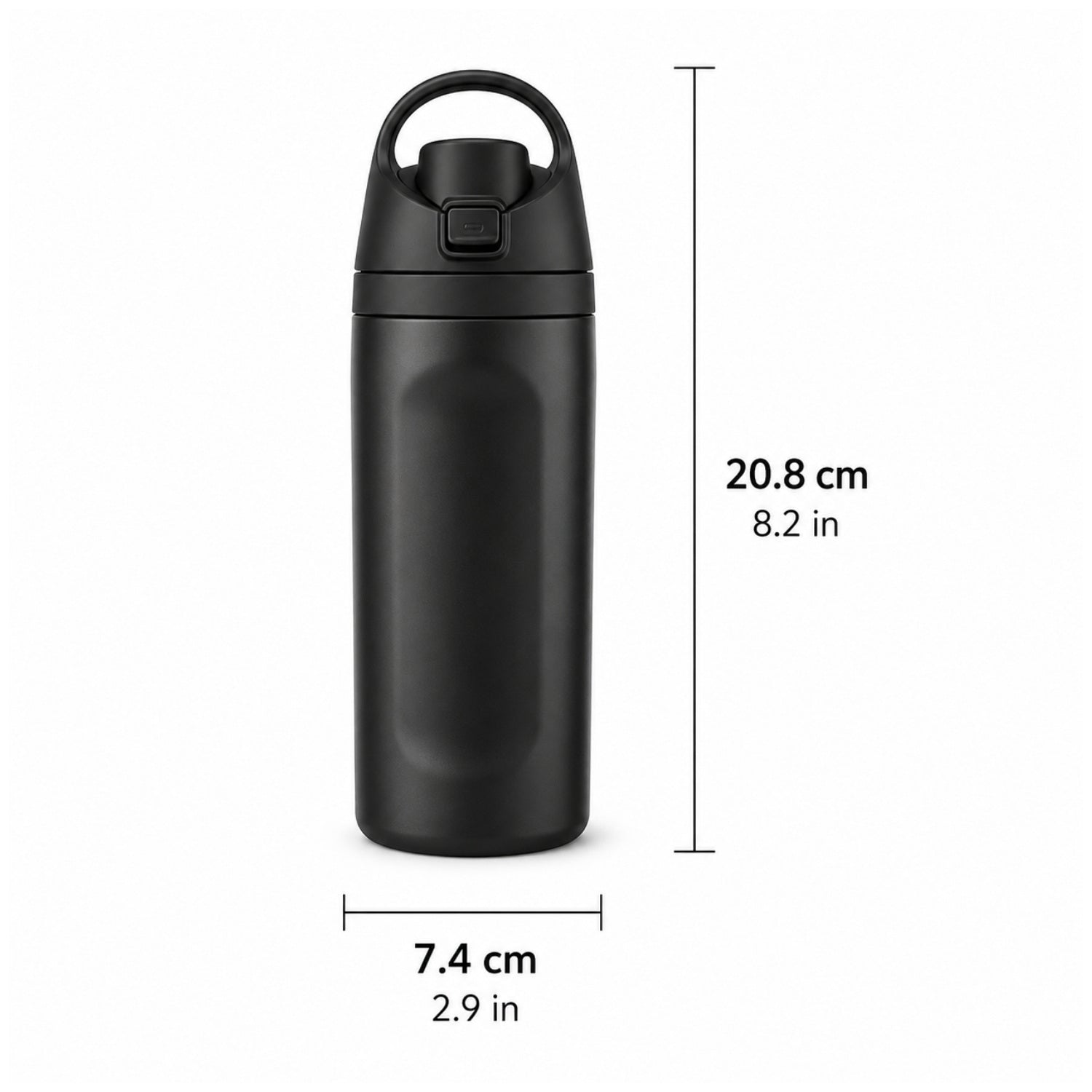 Wholesale Custom Logo 16oz Dual-Drink Vacuum Sports Bottle - Product Image 6