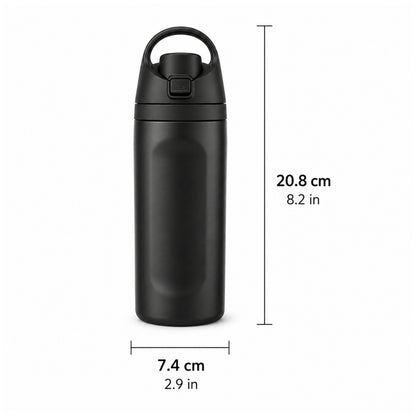 Wholesale Custom Logo 16oz Dual-Drink Vacuum Sports Bottle - Product Image 6