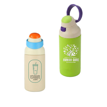 Wholesale Custom Logo 18oz Dual Spout Sports Water Bottle - Main View