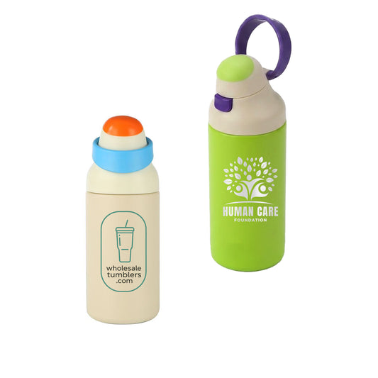 Wholesale Custom Logo 18oz Dual Spout Sports Water Bottle - Main View