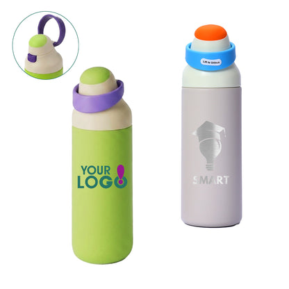 Wholesale Custom Logo 24oz Dual Spout Sports Water Bottle - Main View