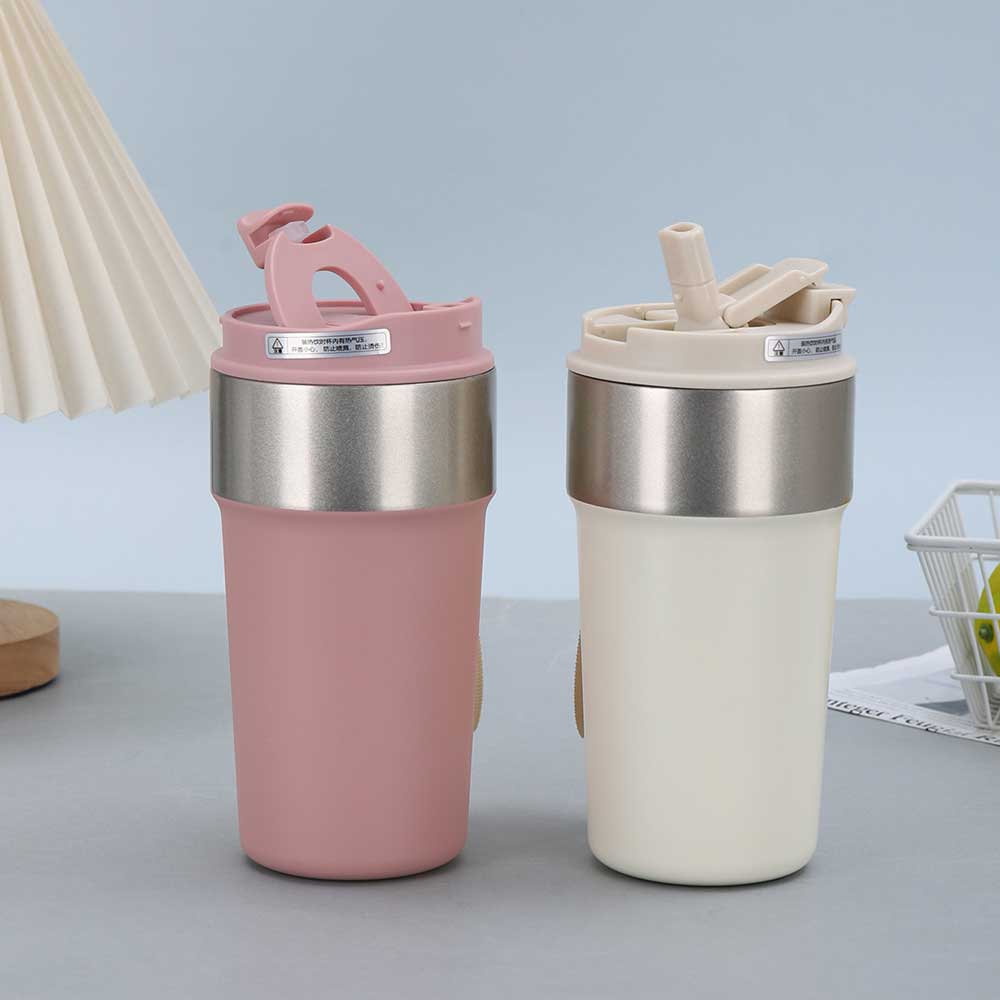 Wholesale Custom Logo 17oz Dual Spout Coffee Mug Tumbler - Product Image 3