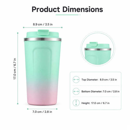 Wholesale Custom Logo 17oz Gradient Ombre Coffee Tumbler - Product Image 8