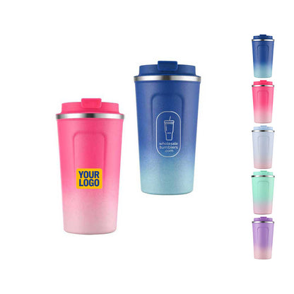 Wholesale Custom Logo 12oz Gradient Ombre Coffee Mug Tumbler - Main View