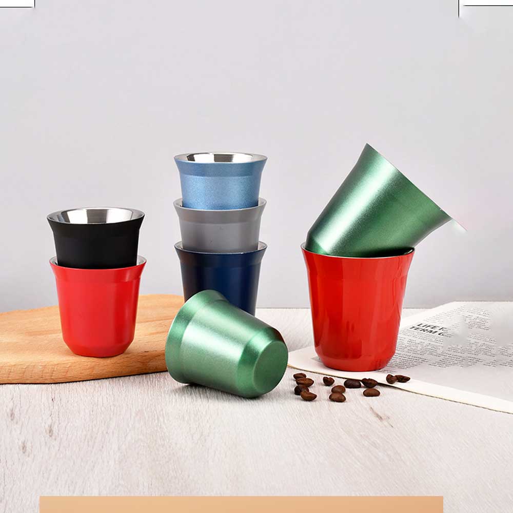 Wholesale Custom Logo 3oz Stainless Steel Double Wall Shot Glass - Product Image 2