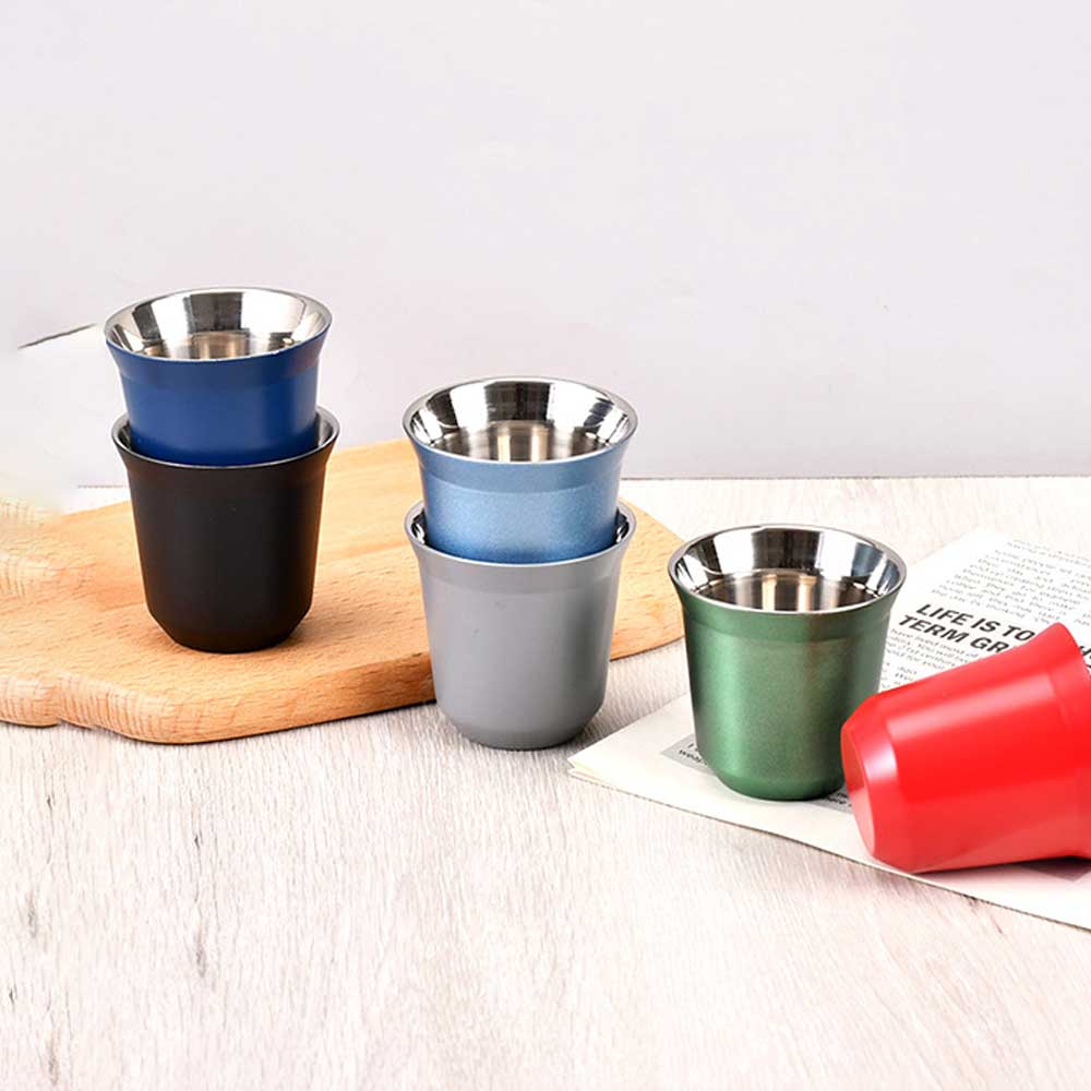 Wholesale Custom Logo 3oz Stainless Steel Double Wall Shot Glass - Product Image 3