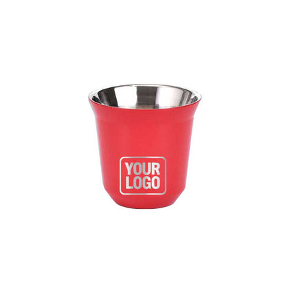 Wholesale Custom Logo 5.5oz Flared Rim Stainless Steel Tasting Glass - Product Image 3