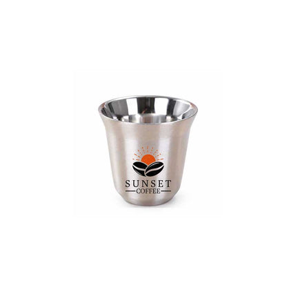 Wholesale Custom Logo 5.5oz Flared Rim Stainless Steel Tasting Glass - Product Image 4