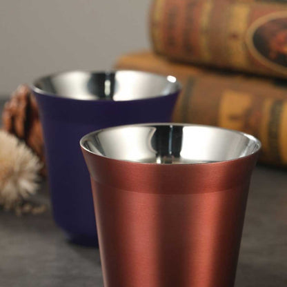 Wholesale Custom Logo 5.5oz Flared Rim Stainless Steel Tasting Glass - Product Image 6