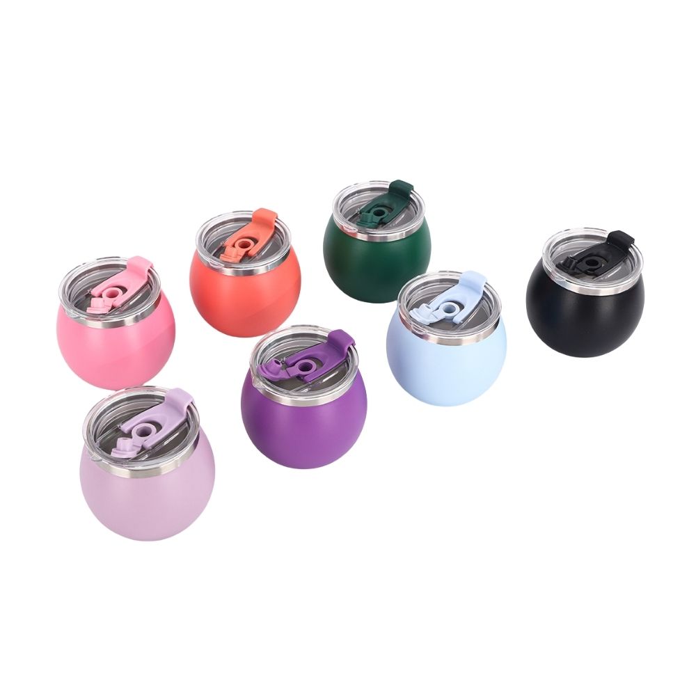 Wholesale Custom Logo 6oz Mini Insulated Tumbler Straw Lid - Product Image 3