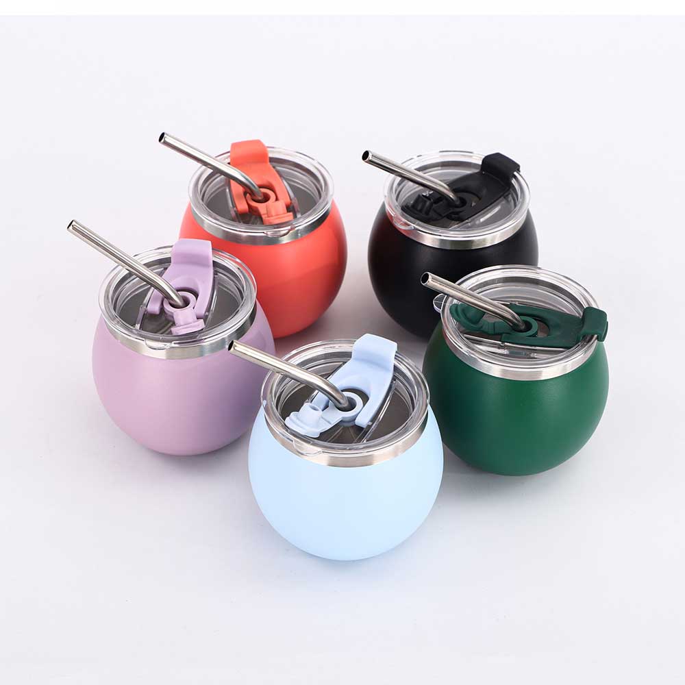 Wholesale Custom Logo 6oz Mini Insulated Tumbler Straw Lid - Product Image 4