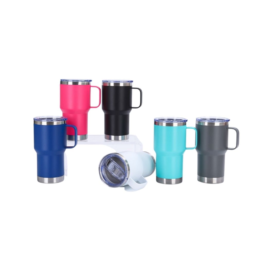 Wholesale Custom Logo 20oz Handle Insulated Travel Mug - Product Image 6