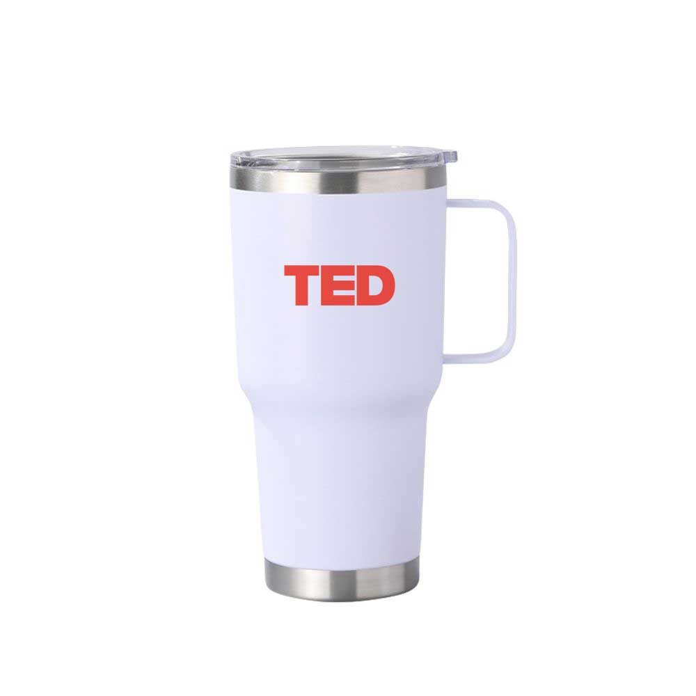 Wholesale Custom Logo 30oz Handle Insulated Travel Mug - Product Image 2