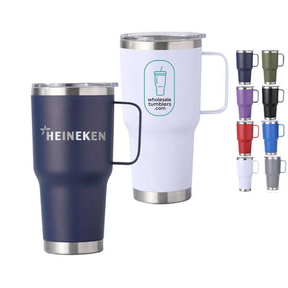 Wholesale Custom Logo 30oz Handle Insulated Travel Mug - Main View
