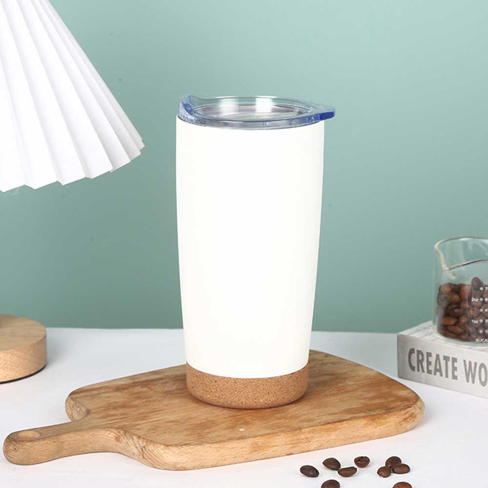 Wholesale Custom Logo 20oz Insulated Travel Bottle with Cork Base - Product Image 2