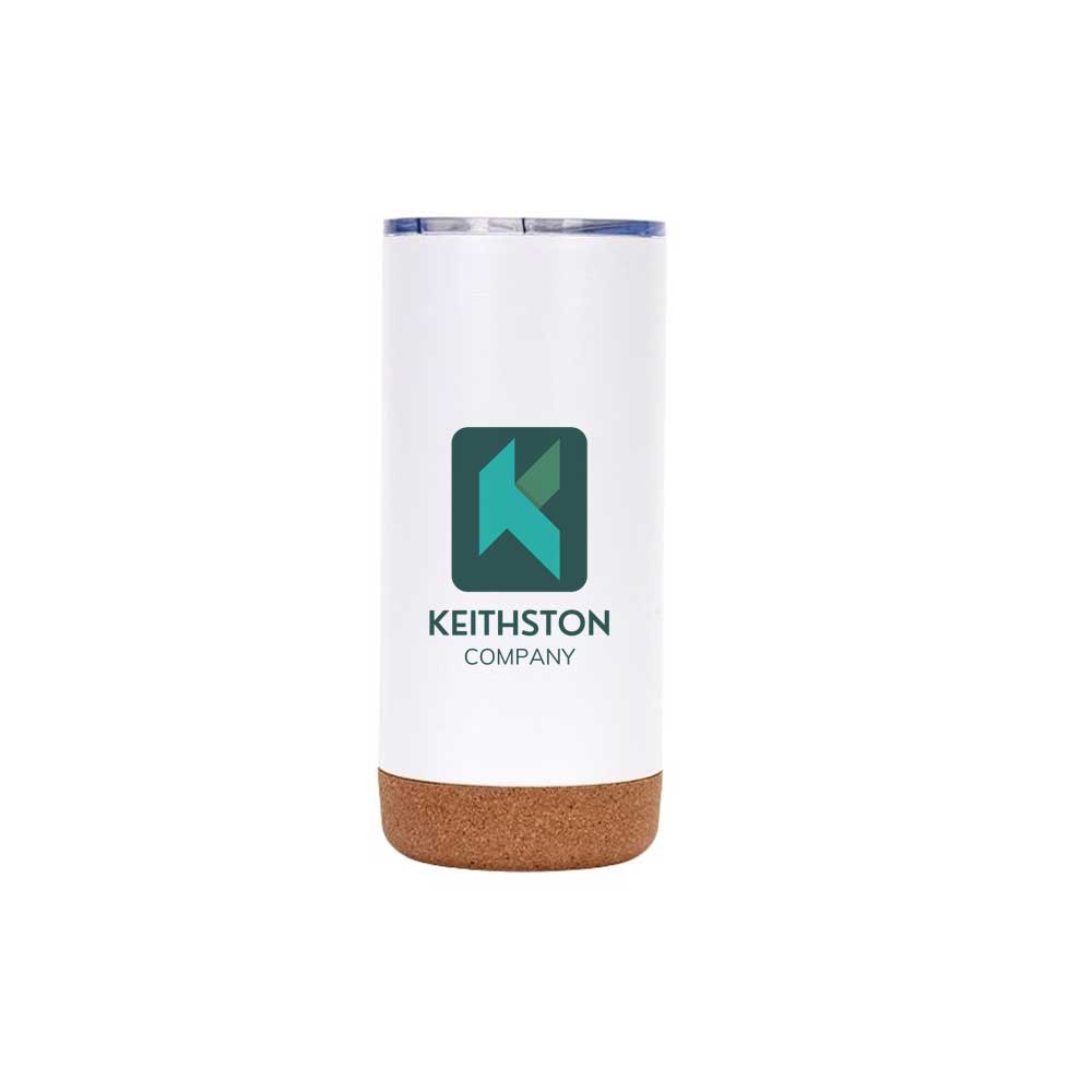 Wholesale Custom Logo 16oz Insulated Travel Tumbler with Cork Base - Product Image 5