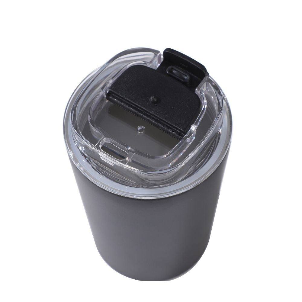 Wholesale Custom Logo 9oz Insulated Travel Tumbler with Flip-Top Lid - Product Image 4