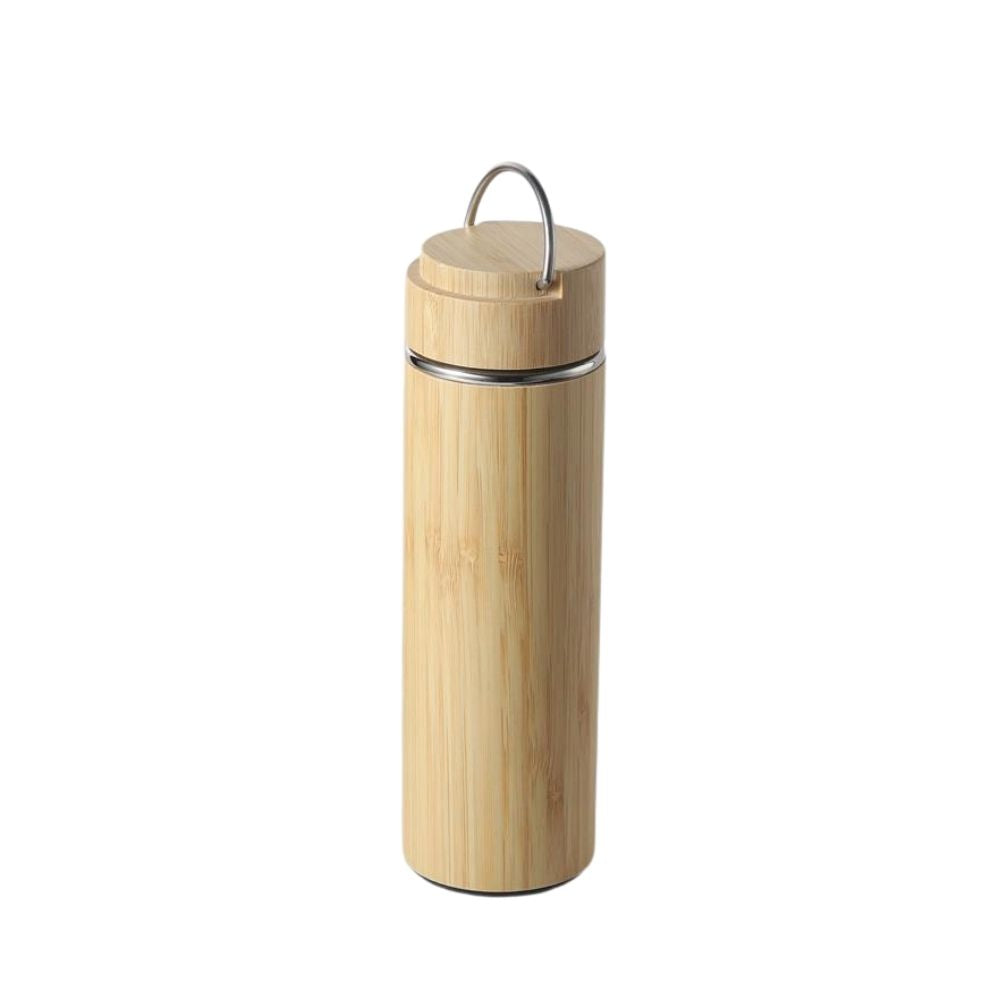Wholesale Custom Logo 17oz Bamboo Insulated Water Bottle - Product Image 4