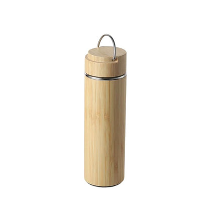 Wholesale Custom Logo 17oz Bamboo Insulated Water Bottle - Product Image 4