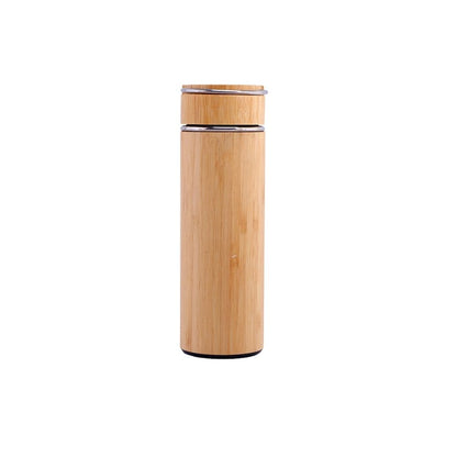 Wholesale Custom Logo 17oz Bamboo Insulated Water Bottle - Product Image 5