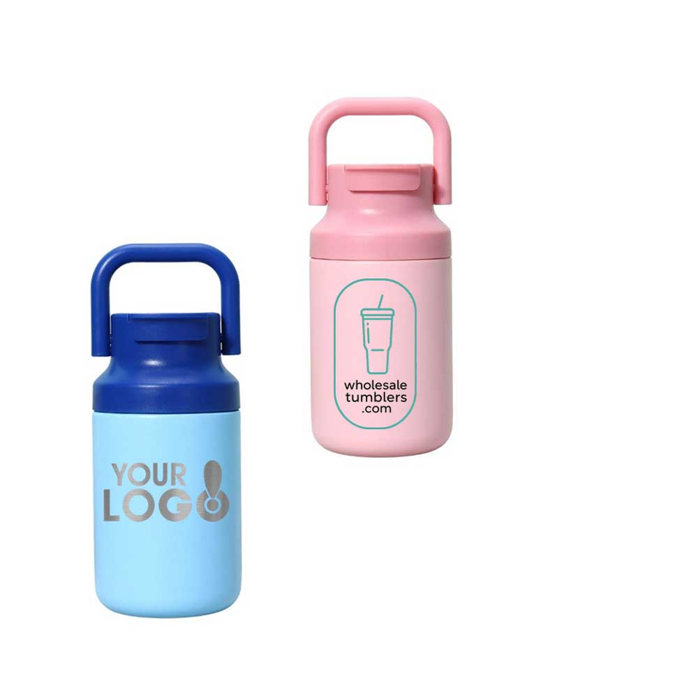 Wholesale Custom Logo 17oz Flip-Top Insulated Water Bottle with Handle - Main View