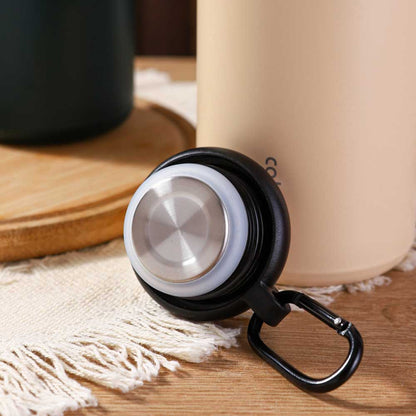 Wholesale Custom Logo 14oz Insulated Water Bottle with Carabiner Clip - Product Image 3