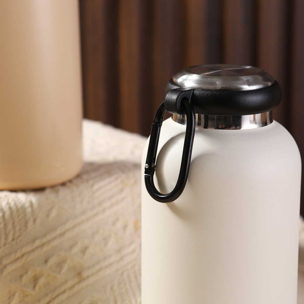Wholesale Custom Logo 14oz Insulated Water Bottle with Carabiner Clip - Product Image 7