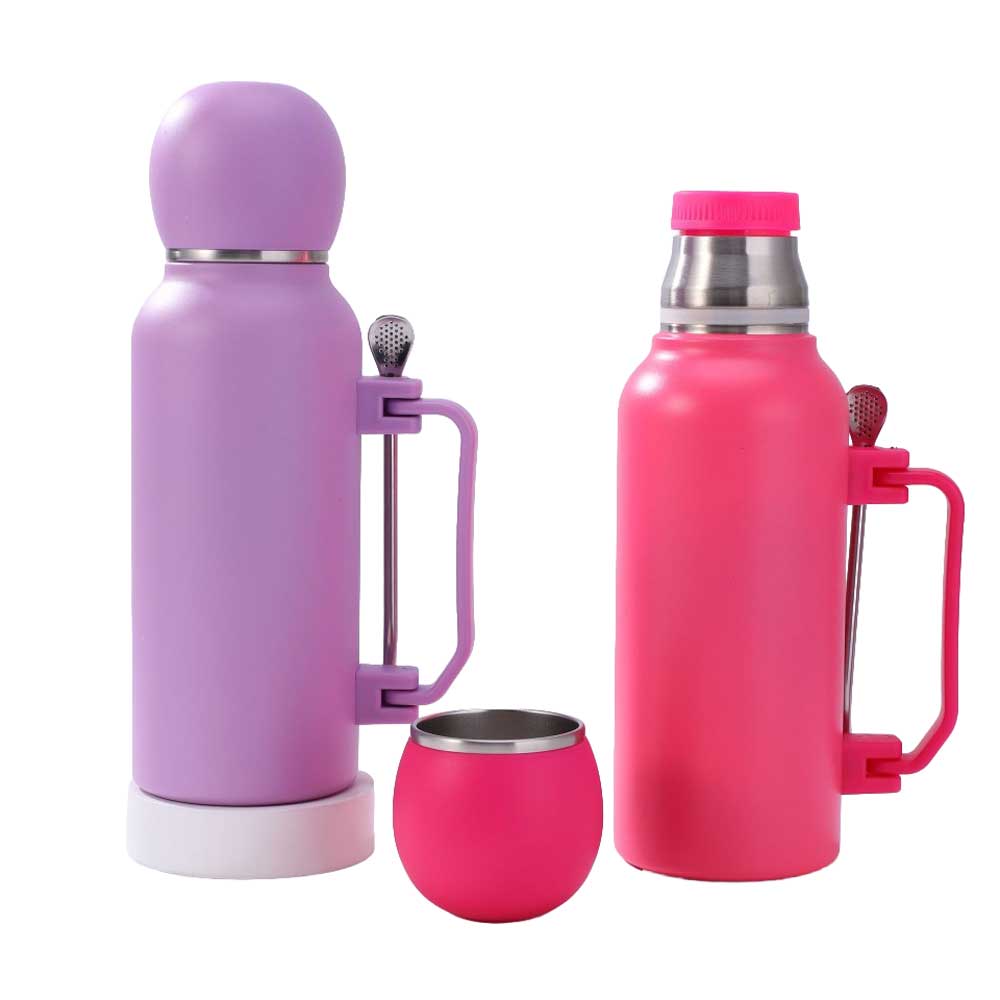 Wholesale Custom Logo 44oz Yerba Mate Insulated Bottle Set with Cup & Bombilla - Product Image 2