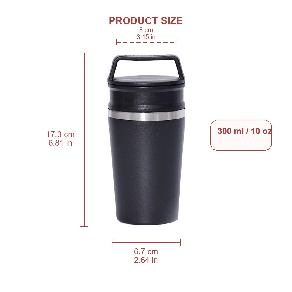 Wholesale Custom Logo 10oz Insulated Coffee Tumbler - Product Image 6