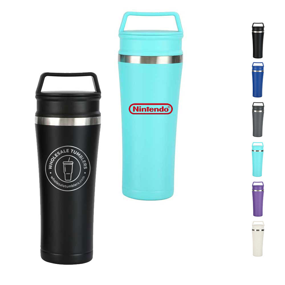 Wholesale Custom Logo 15oz Insulated Coffee Tumbler - Product Image 7