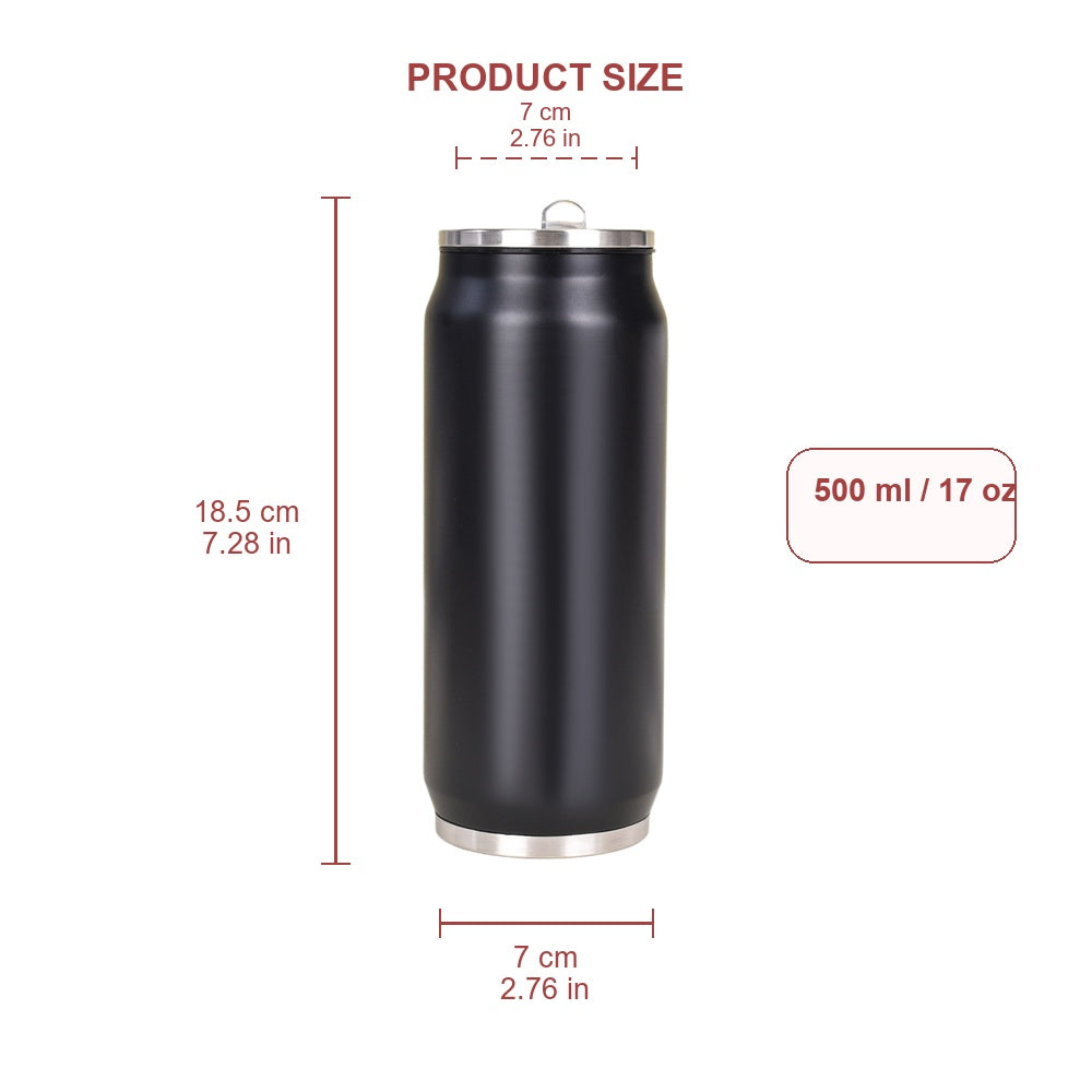 Wholesale Custom Logo 17oz Can Shaped Stainless Steel Insulated Tumbler - Product Image 2