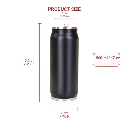 Wholesale Custom Logo 17oz Can Shaped Stainless Steel Insulated Tumbler - Product Image 2