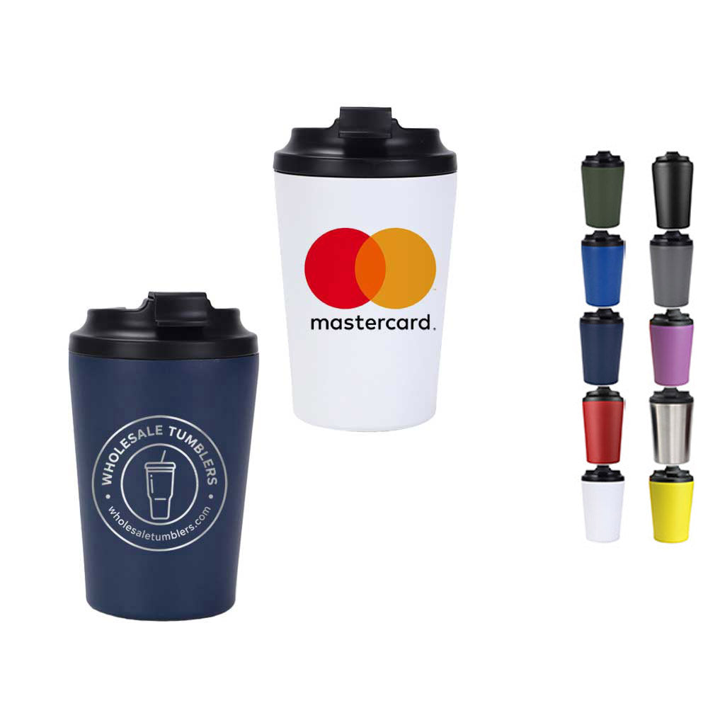 Wholesale Custom Logo 12oz Stainless Steel Coffee Tumbler - Main View