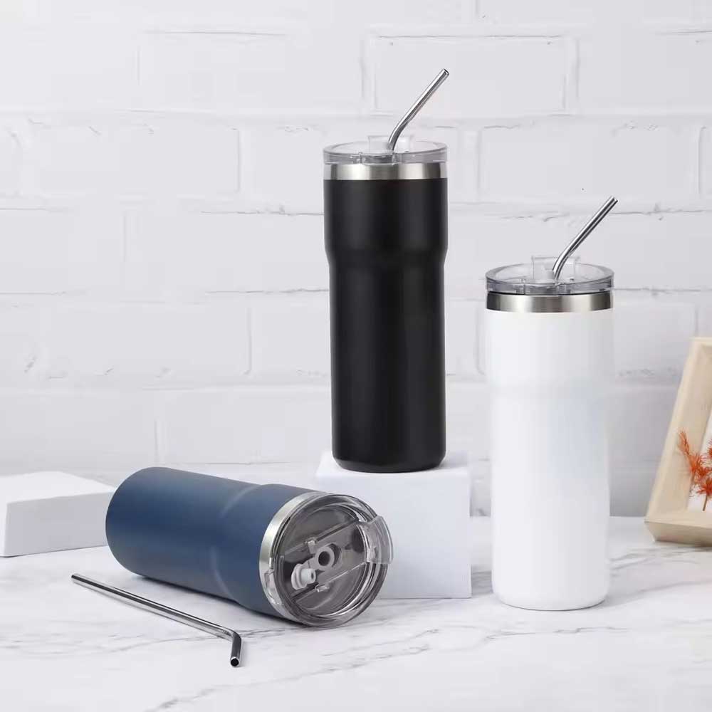 Wholesale Custom Logo 20oz Skinny Stainless Steel Tumbler - Product Image 2