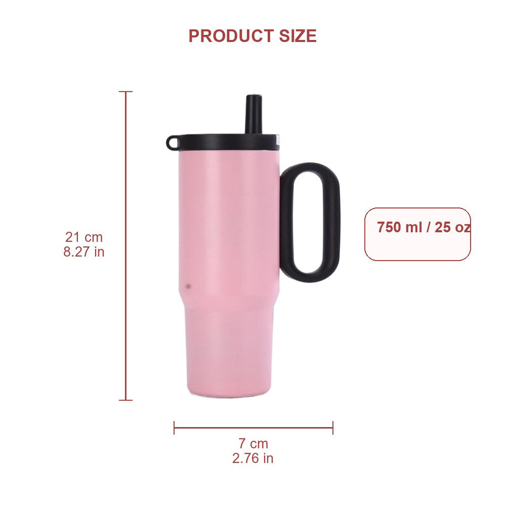 Wholesale Custom Logo 25oz Stainless Steel Handle Tumbler - Product Image 7