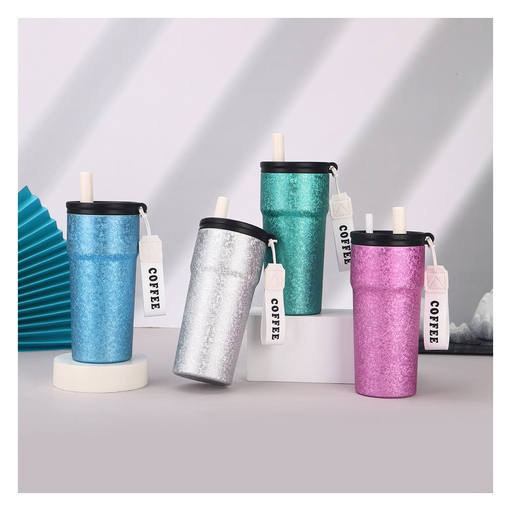 Wholesale Custom Logo 17oz Crackle Finish Vacuum Insulated Tumbler - Product Image 9