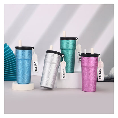 Wholesale Custom Logo 17oz Crackle Finish Vacuum Insulated Tumbler - Product Image 9