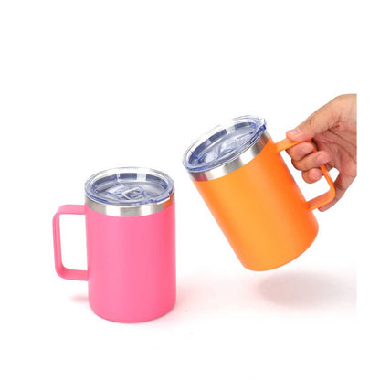 Wholesale Custom Logo 16oz Stainless Steel Insulated Coffee Mug - Product Image 5