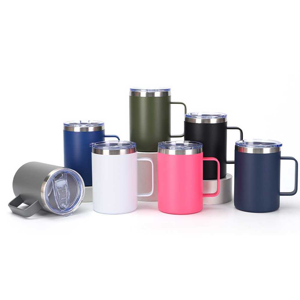 Wholesale Custom Logo 16oz Stainless Steel Insulated Coffee Mug - Product Image 6