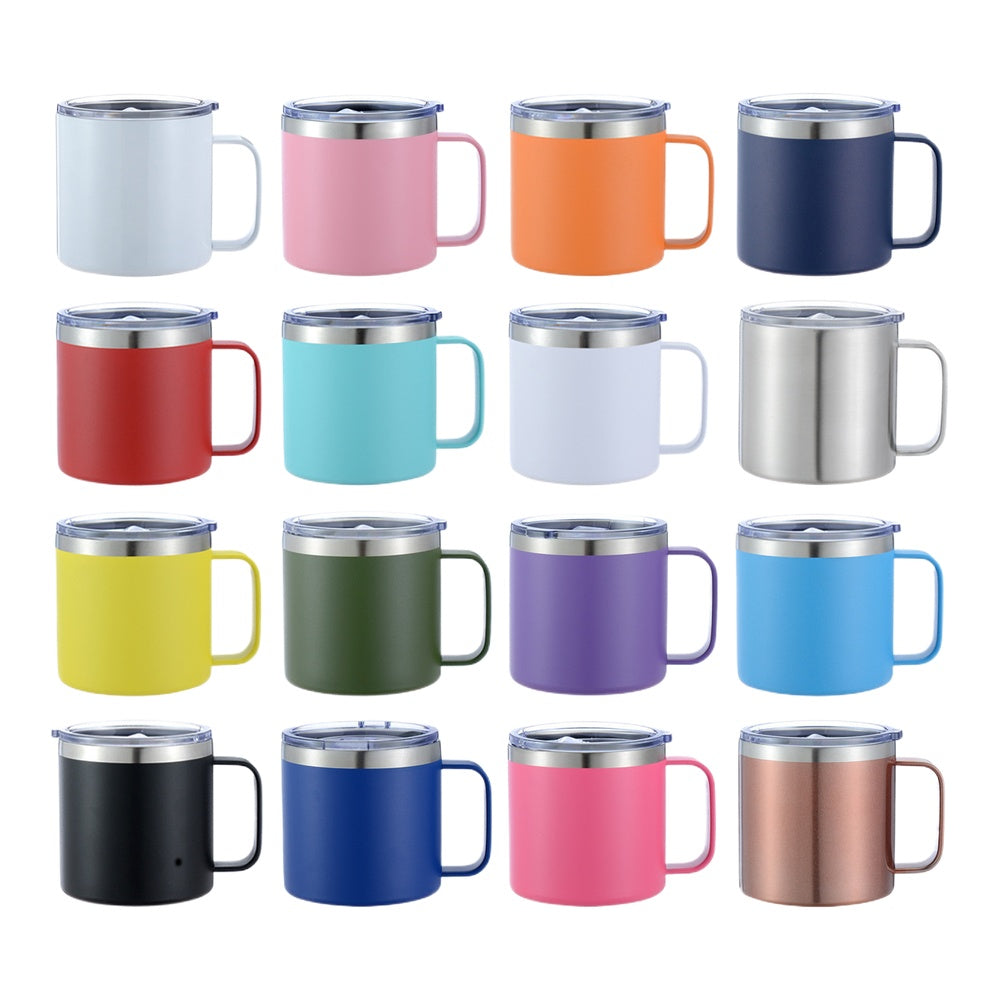 Wholesale Custom Logo 14oz Stainless Steel Insulated Coffee Mug - Product Image 2