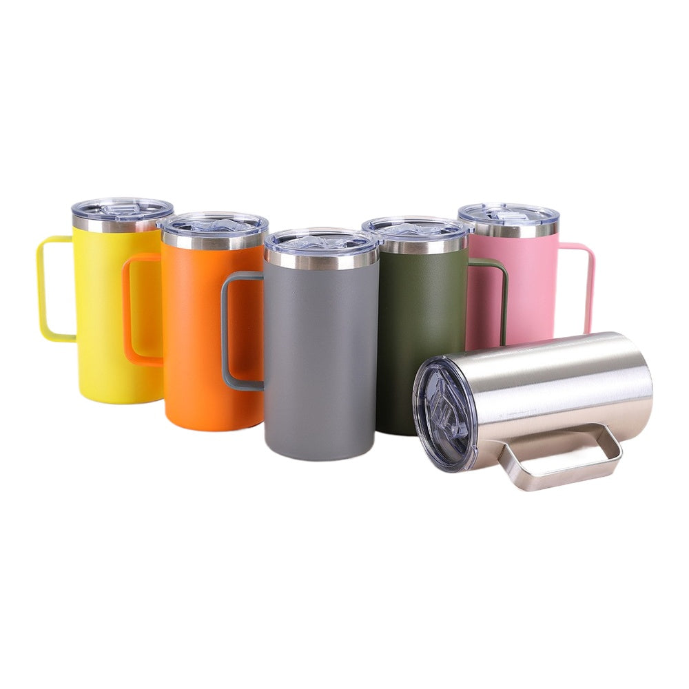 Wholesale Custom Logo 20oz Stainless Steel Insulated Travel Mug - Product Image 5